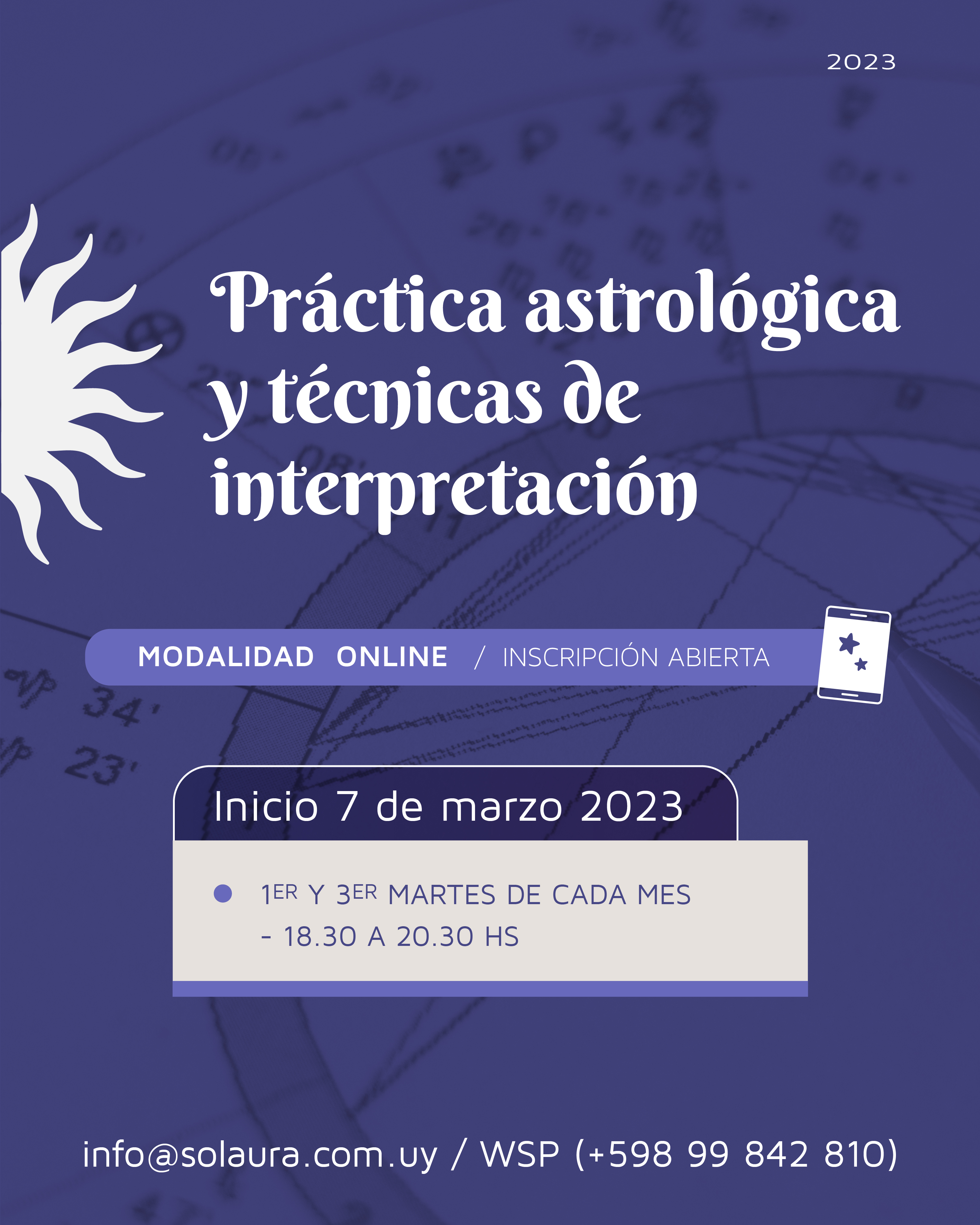 Práctica astrológica y técnicas de interpretación