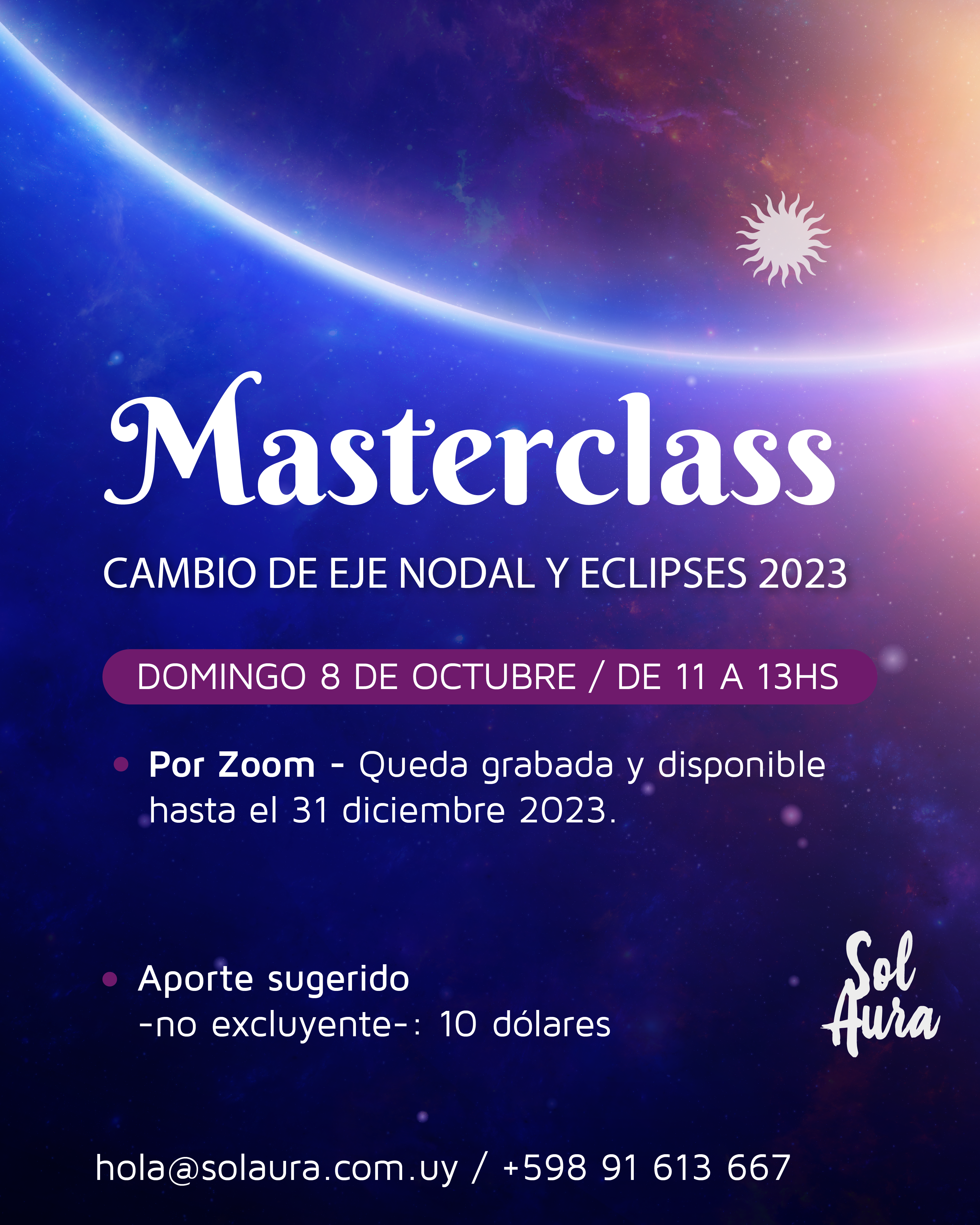 Masterclass Nodos y eclipses 2023