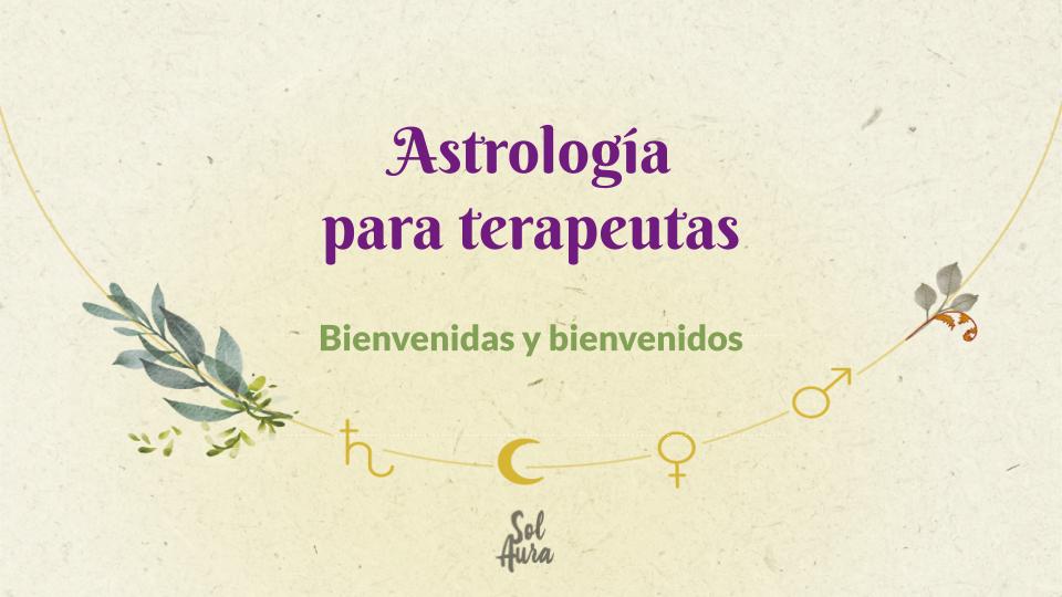 Curso de Astrología para terapeutas