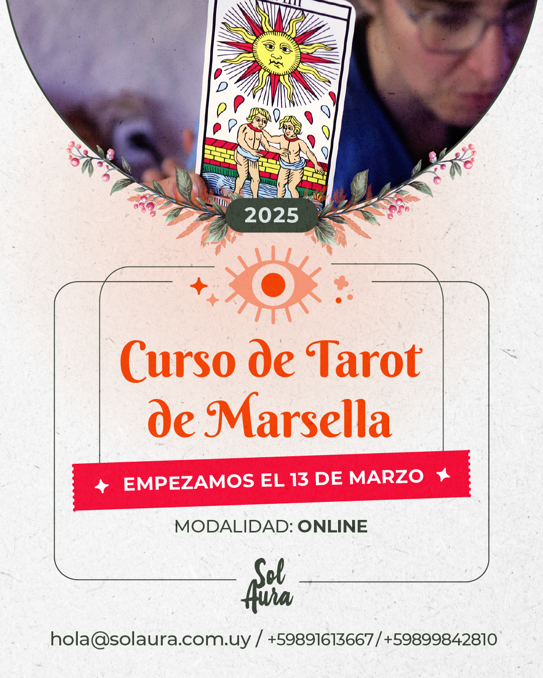 Curos de Tarot de Marsella 2025