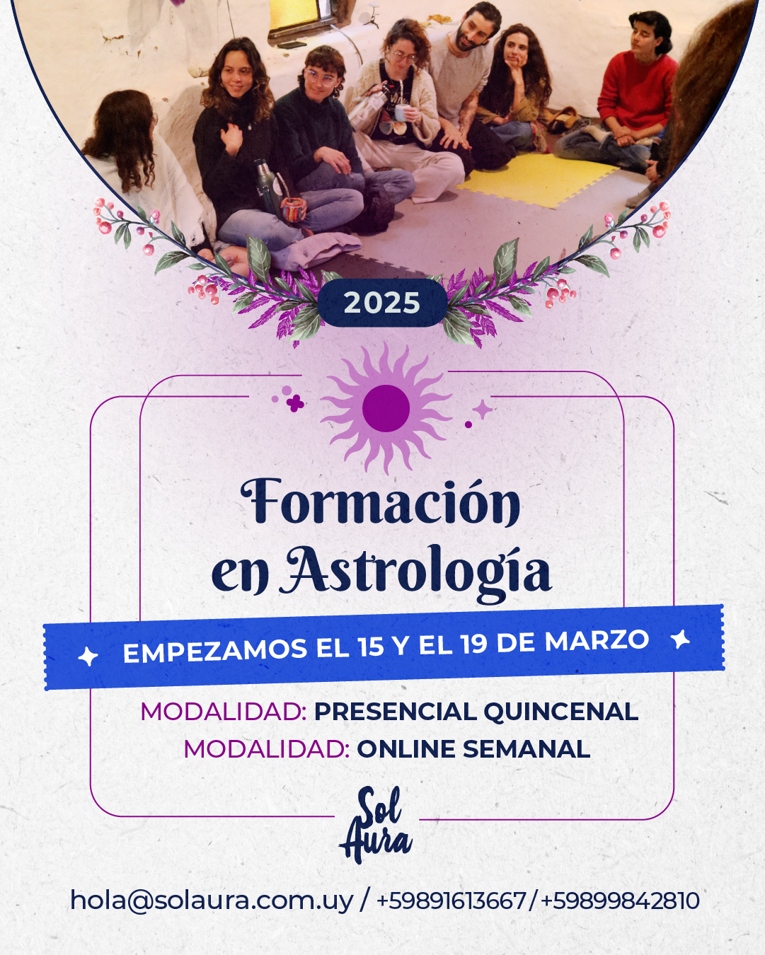 Astrología 1ero PRESENCIAL - sábados 2025