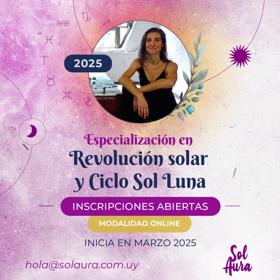 Especialización en Revo Solar y Ciclo Sol - Luna 2025
