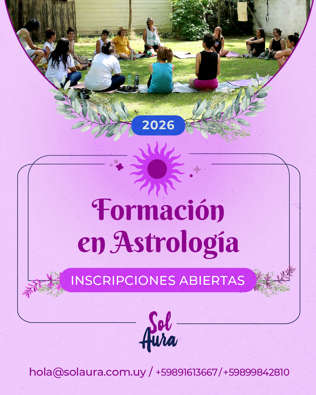 Formación en Astrología 2026 - Nivel 1