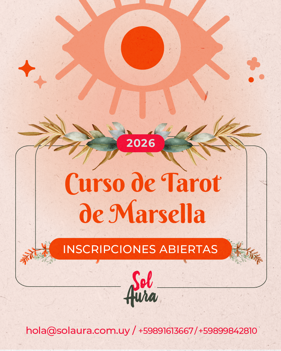 Curso de Tarot de Marsella 2026