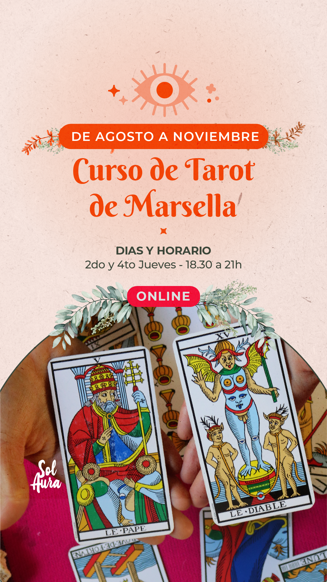 Tarot de Marsella - AGOSTO 2026